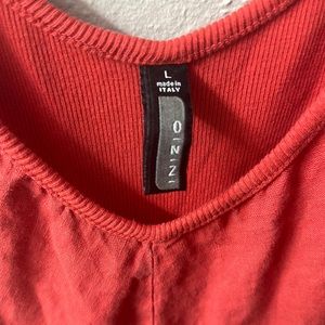 Inizio linen dress. Coral Large,  great condition